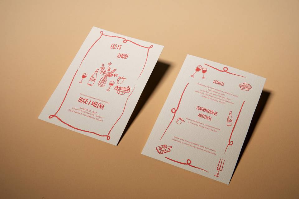 Diseño de invitación