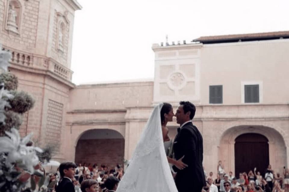 Momento único antes del baile