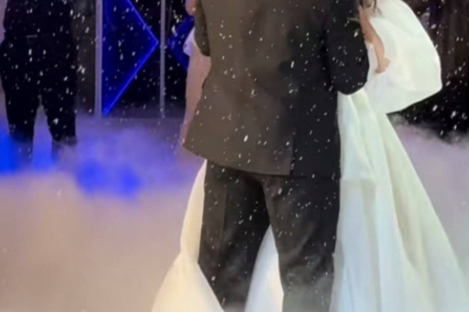 Bailando juntos con gran amor