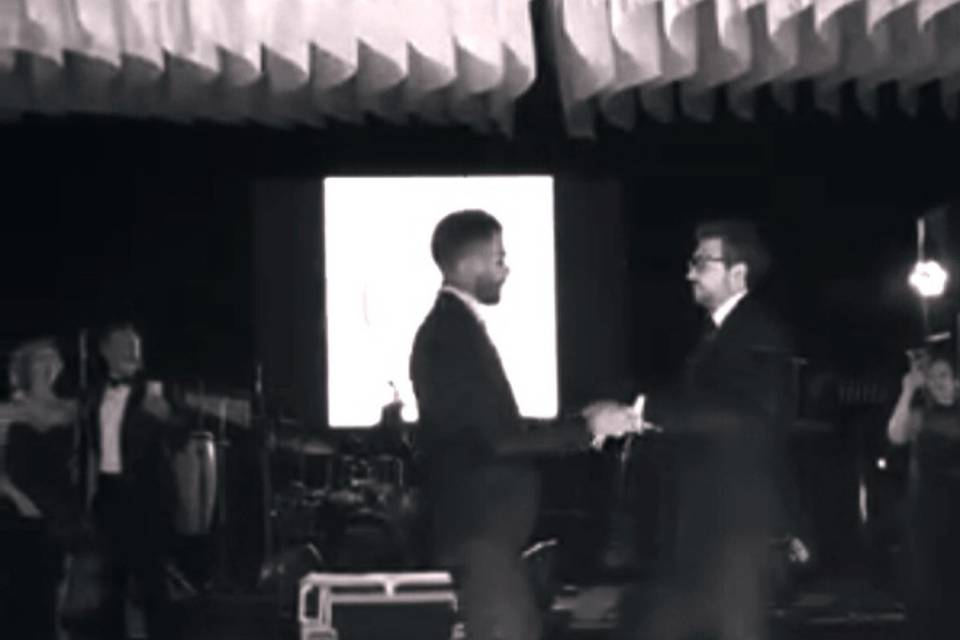 Comenzando juntos el baile