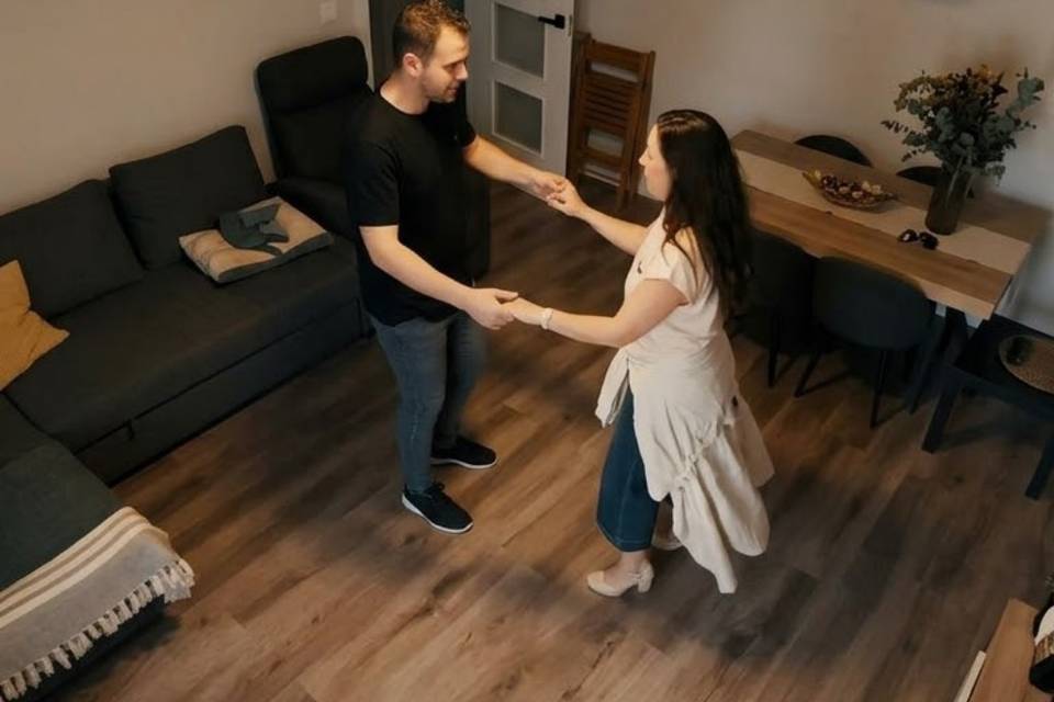 Inicio del baile antes de boda