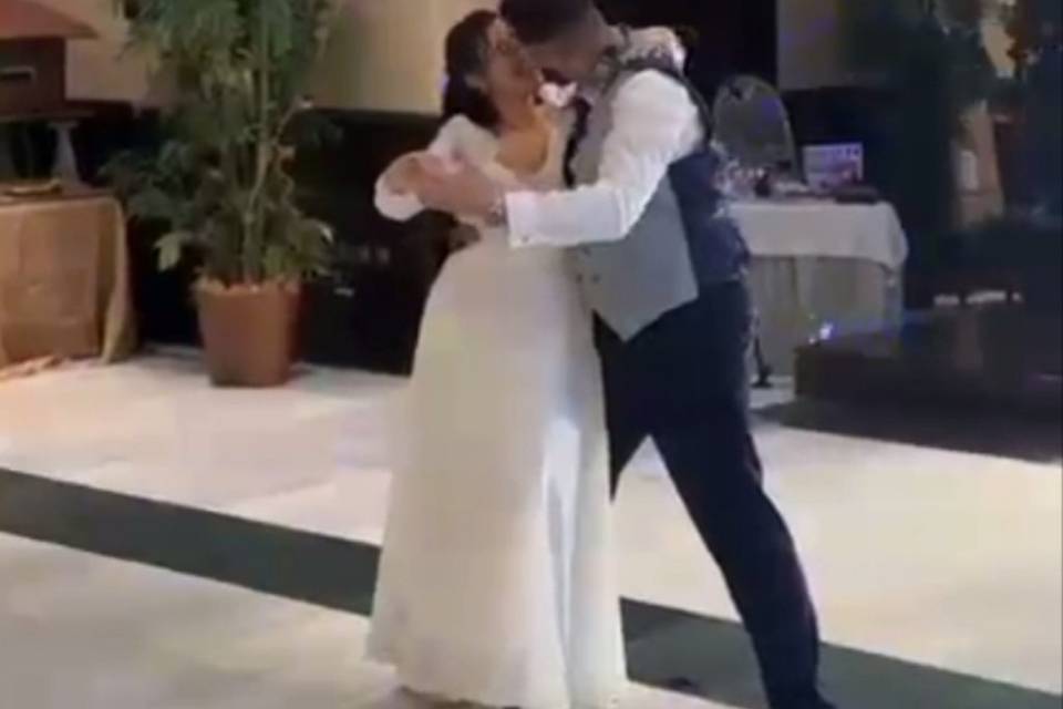 Pose final del baile juntos 🤩