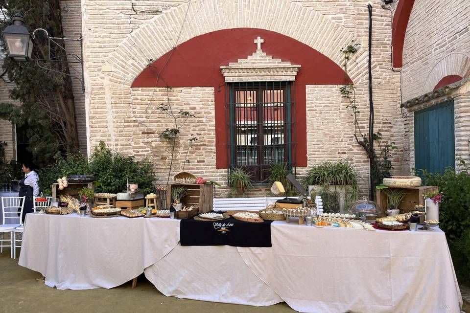 Valle de Aras - Buffet de quesos