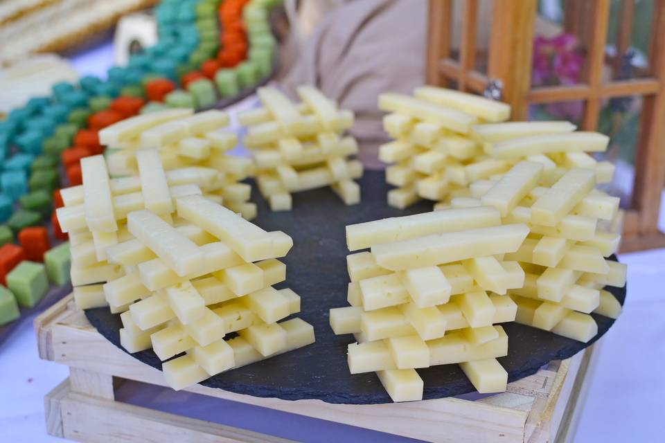 Valle de Aras - Buffet de quesos