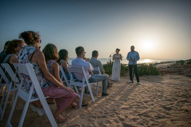 Ceremonia civil playa