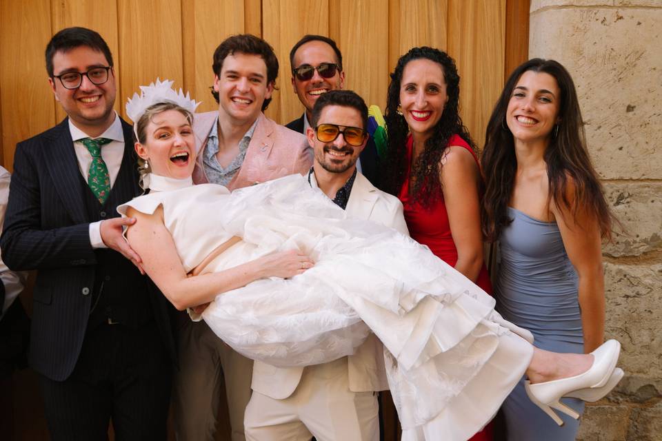 Guzmán y Natalie