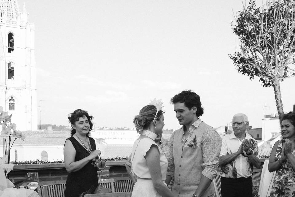 Guzmán y Natalie