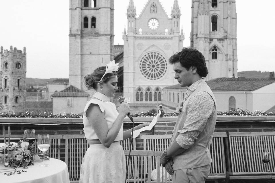 Guzmán y Natalie