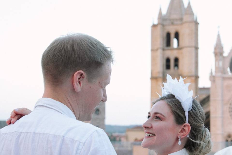 Guzmán y Natalie