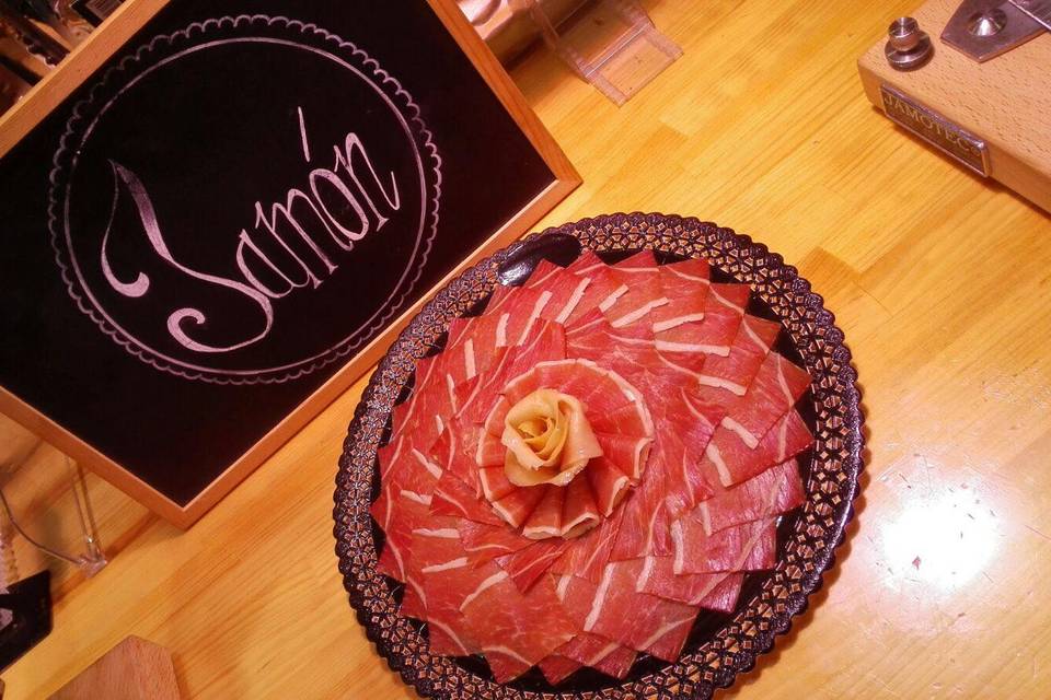 Presentación del jamón