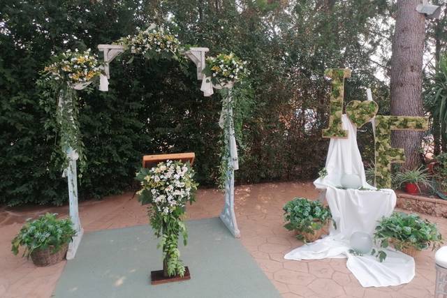 Ceremonia al aire libre