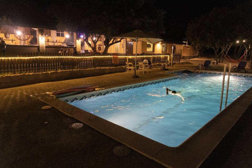 Piscina nocturna