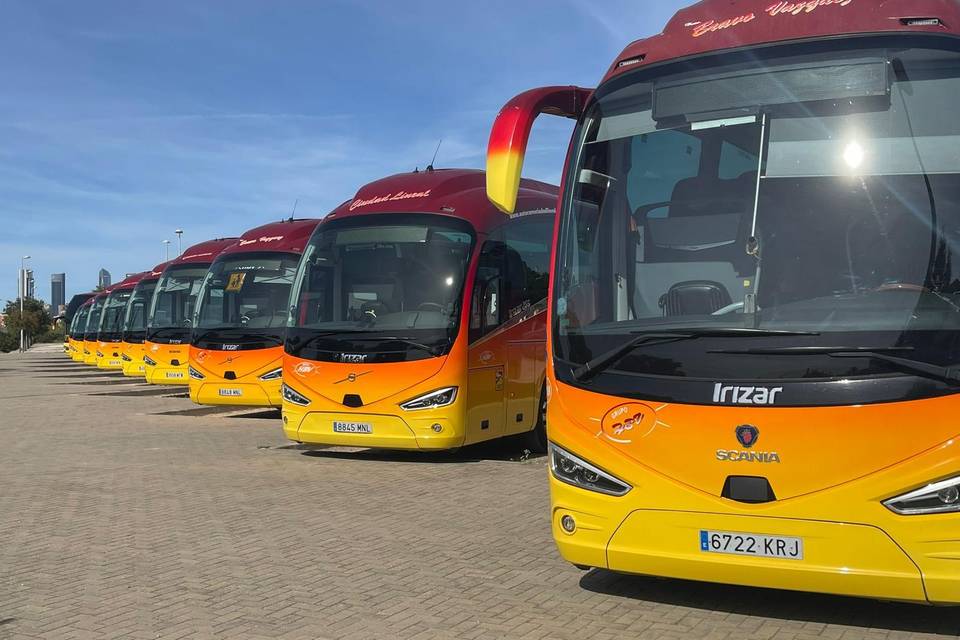 Alquiler autobuses bodas