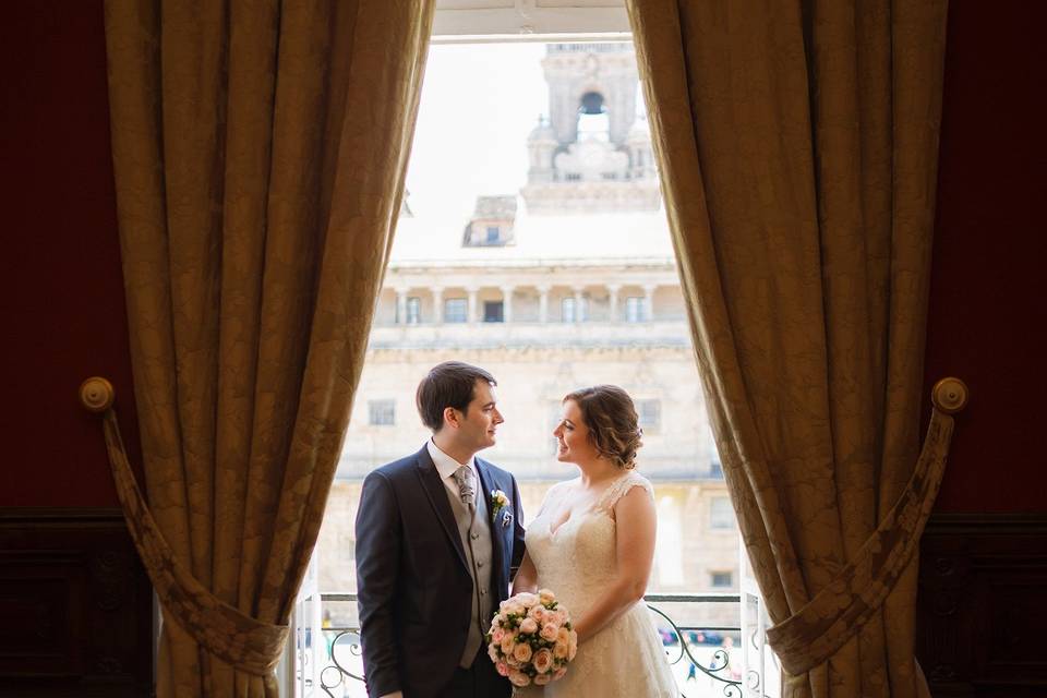 Bouret vestido novia