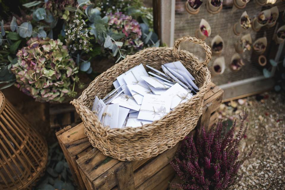Detalles ceremonia