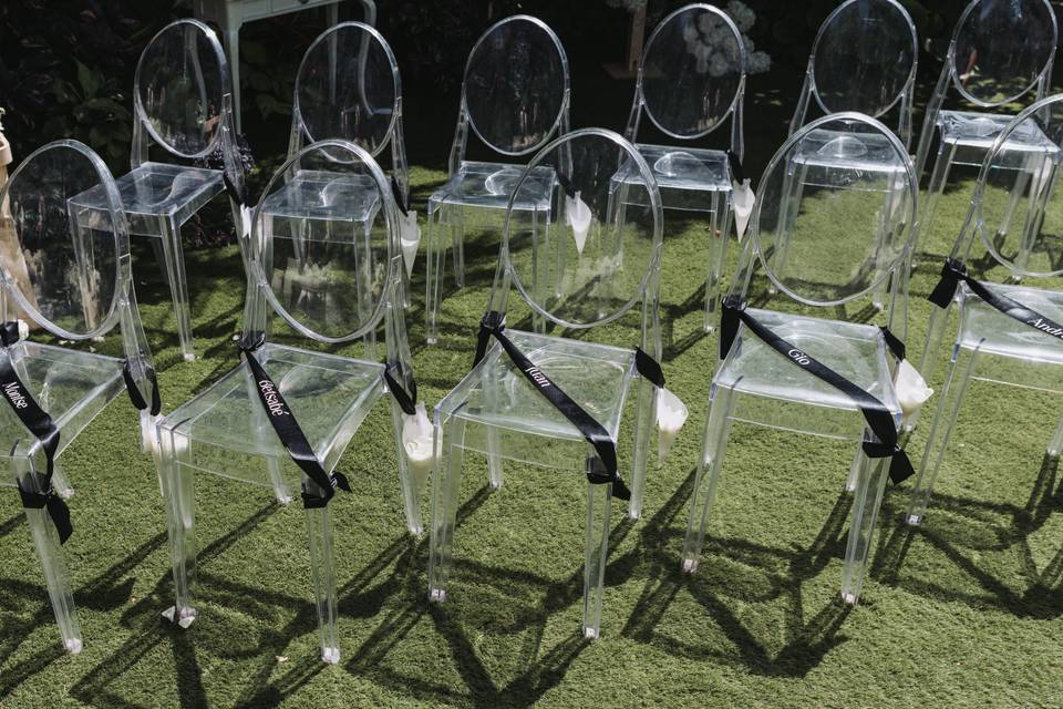 Sillas ceremonia