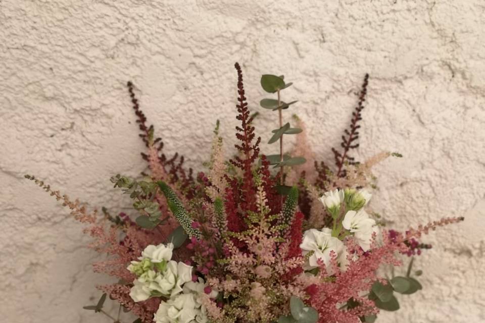 Banquete de boda otoñal