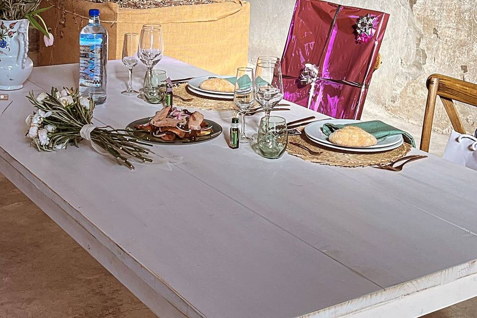 Mesa de los novios