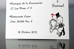 Invitación boda