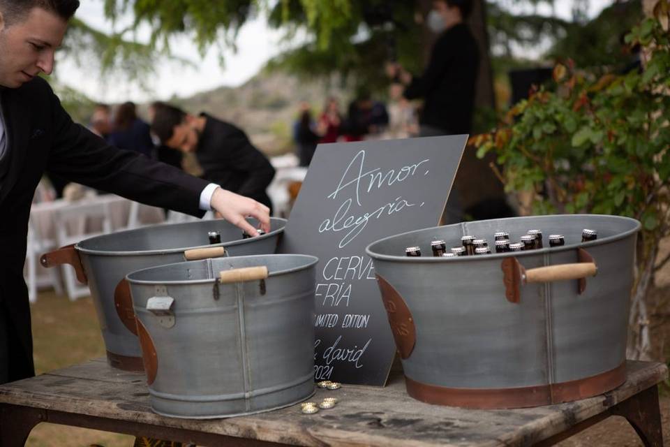 Córner de cervezas