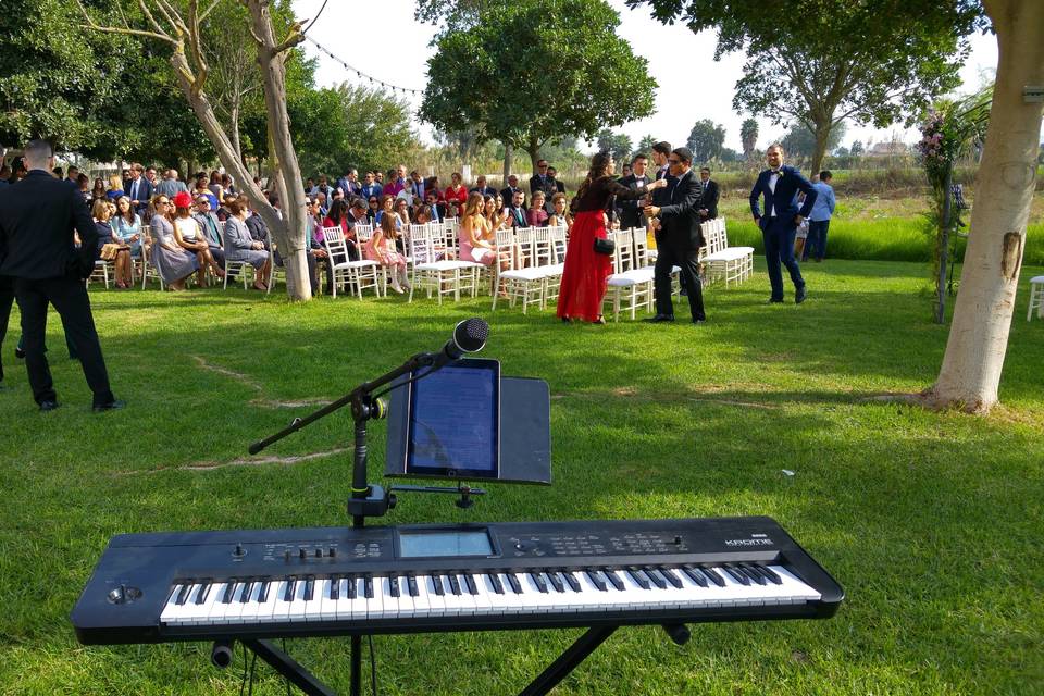 Boda en Daya (precioso sitio)