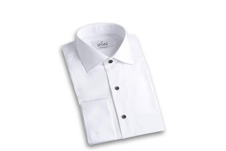 Camisa de cuello italiano