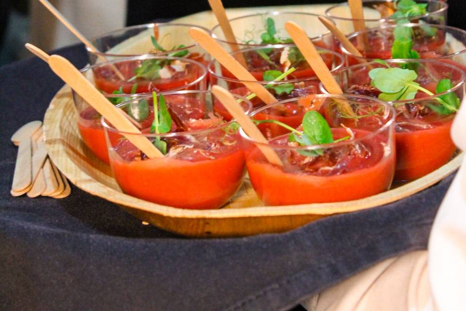 Salmorejo de remolacha