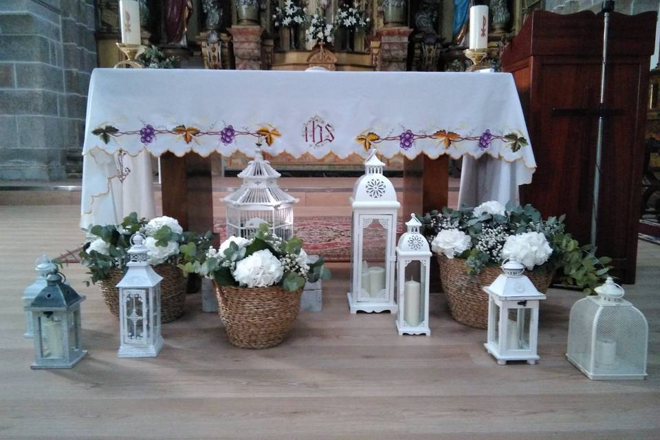 Decoración de altar