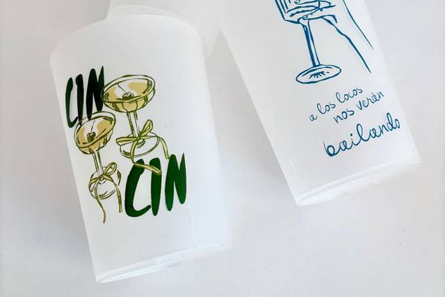 Vasos personalizados