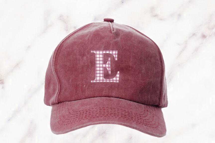 Gorras con iniciales