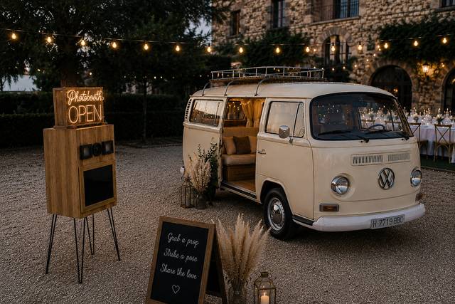 Fotomatón furgo vw t2