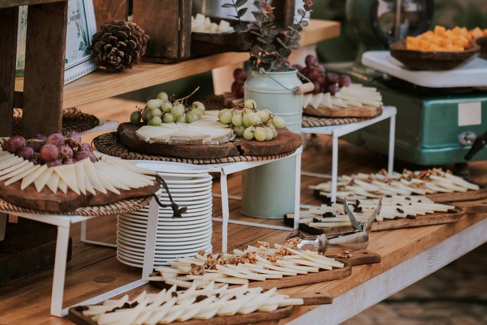 Buffet de quesos