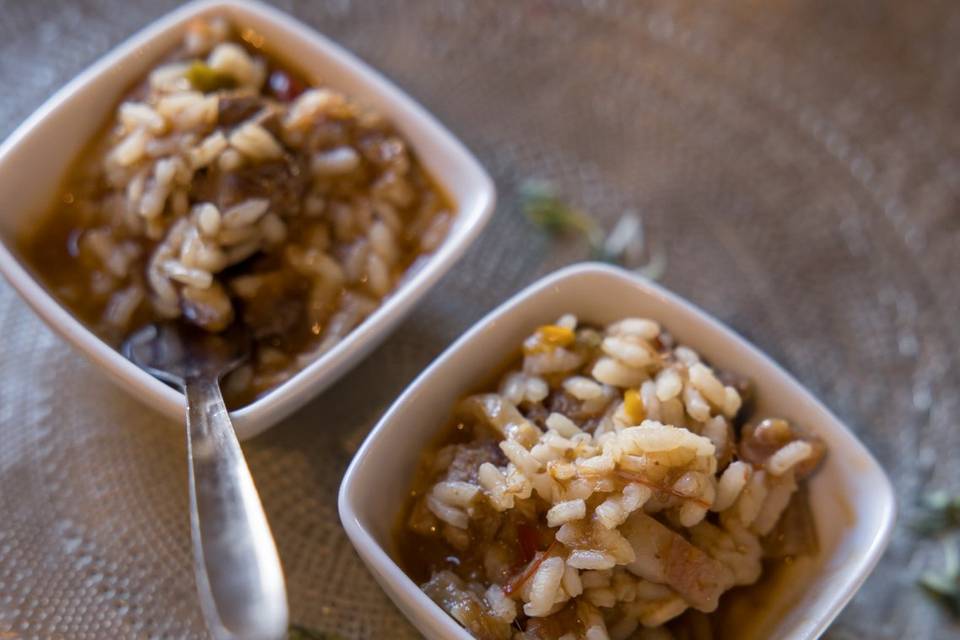 CAZUELITA DE ARROZ DE IBERICOS
