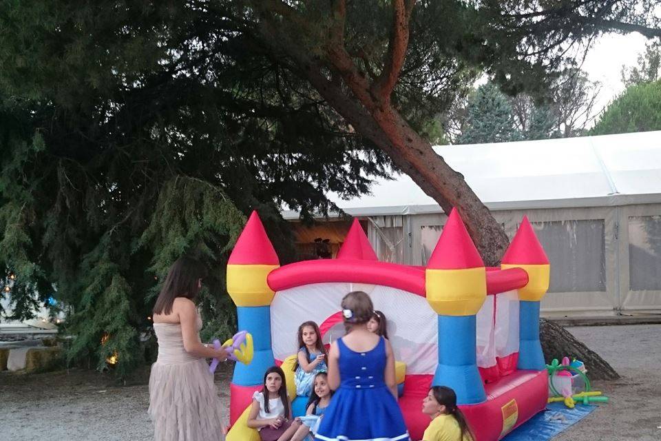 Castillo en boda