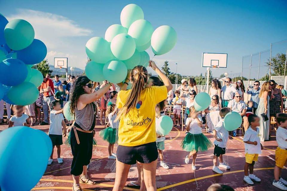 Suelta de globos