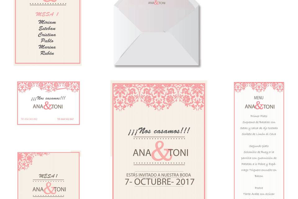 Invitación floral