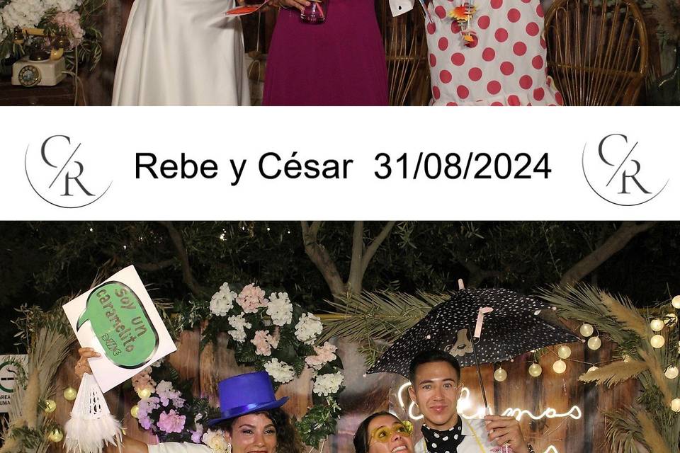 Rebe y césar