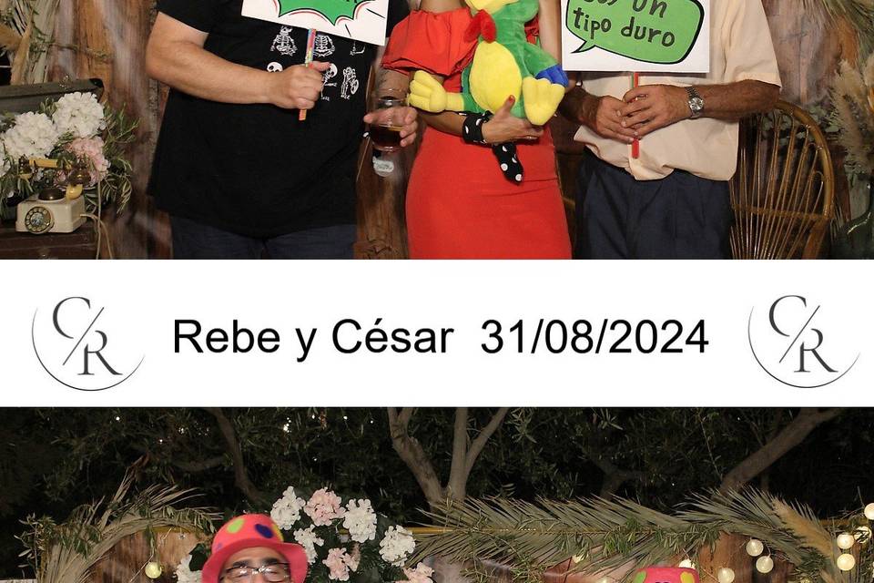 Rebe y césar