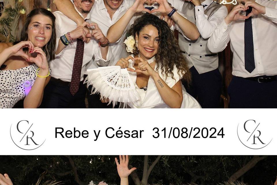 Rebe y césar