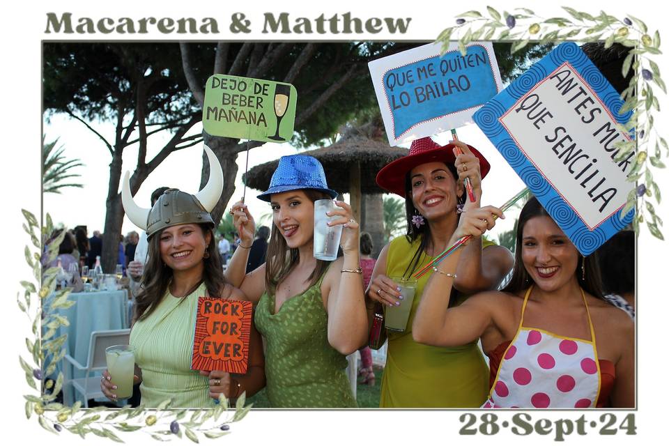 Boda de macarena y matthew