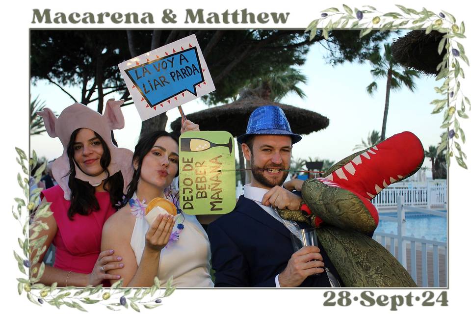 Boda de macarena y matthew