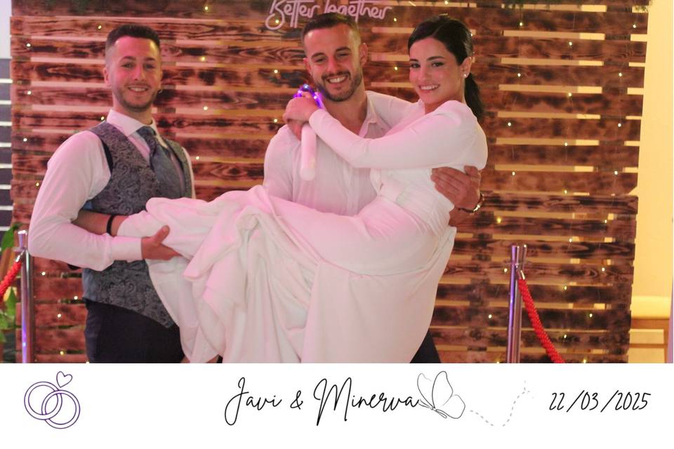 Boda javi y minerva
