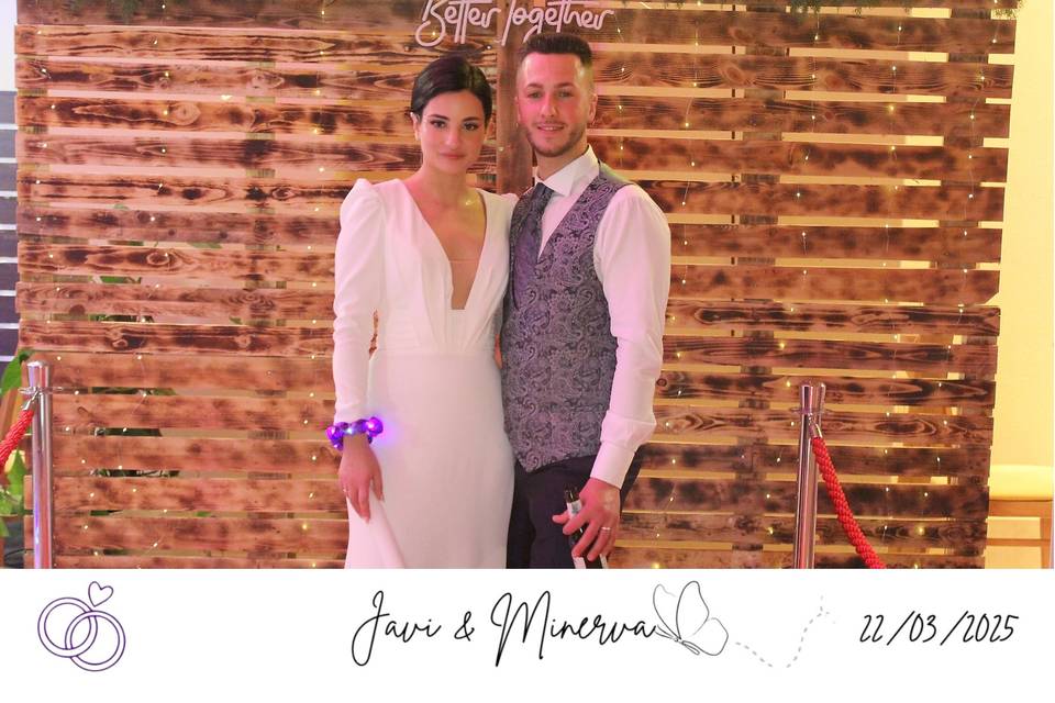 Boda javi y minerva