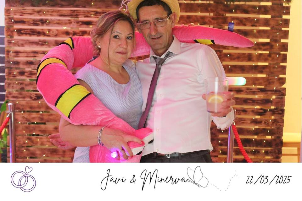 Boda javi y minerva