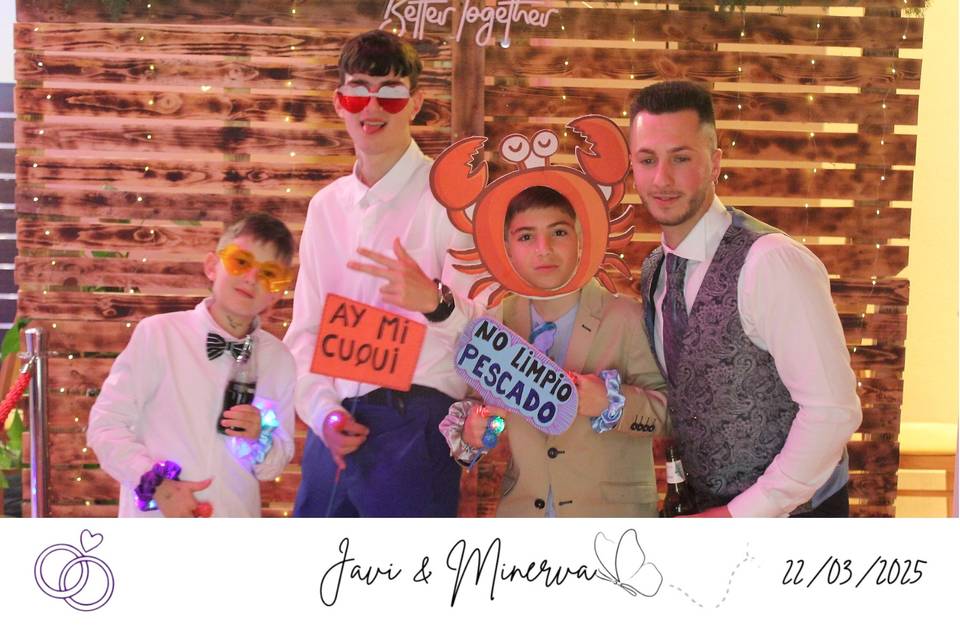 Boda javi y minerva
