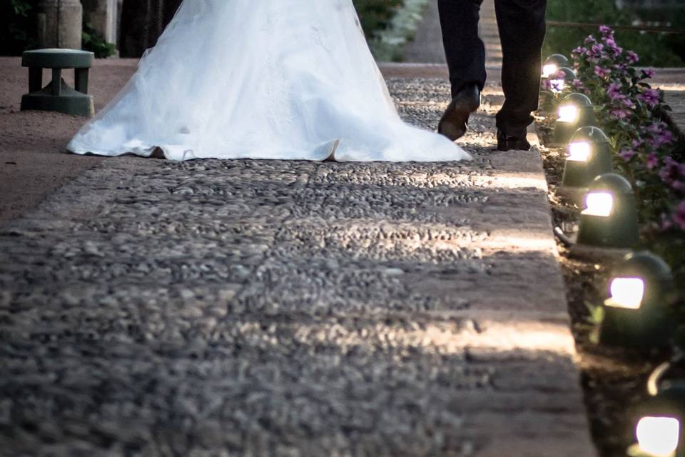 Primer paseo casados