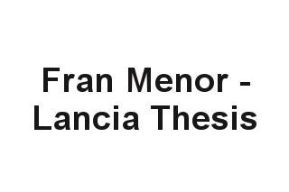 Fran Menor - Lancia Thesis