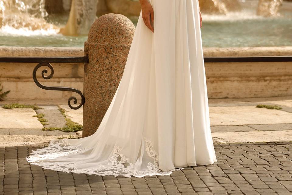 Vestido romantico