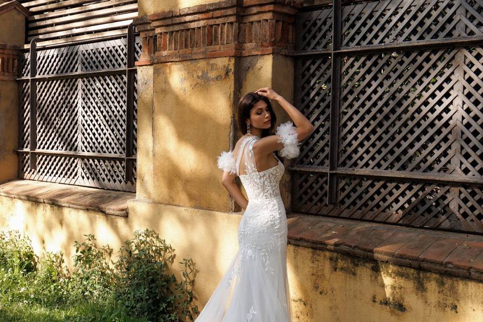 Vestido corte sirena