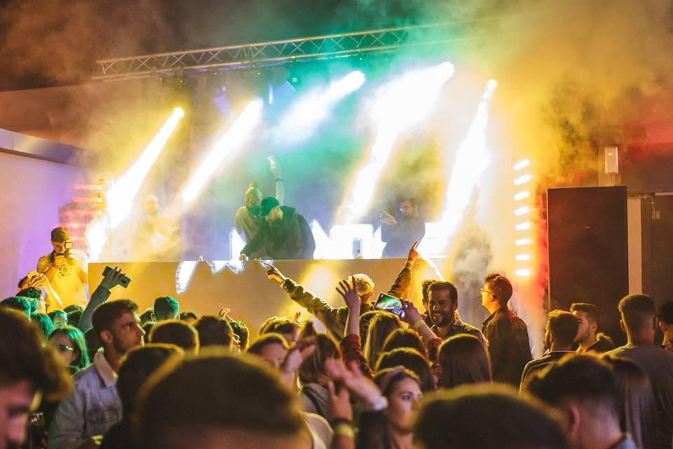 Podium dj led